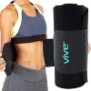 Vive Waist Trimmer Ab and Stomach Workout Wrap Back Support Sweat Abdominal Belt Neoprene Trainer for Men Women