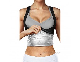 Women Sauna Sweat Vest Hot Polymer Waist Trainer Sauna Suit Slimming Workout Body Shaper Corset for Women