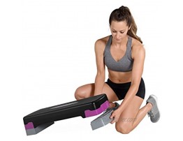 Tone Fitness Aerobic Step Platform | Exercise Step | Full and Compact Sizes