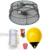 KUFA Sports Tower Style Vinyl Coated Prawn Trap with Prawn Trap Accessory ComboCT79+PAS30Y+HA2