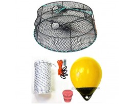 KUFA Sports Tower Style Vinyl Coated Prawn Trap with Prawn Trap Accessory ComboCT79+PAS30Y+HA2