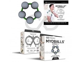 PRIMEKINETIX Foam Roller TriggerPoint Comfort Massage Balls | MyoBalls Exercise Round Foam Roller Recovery,Massage,Muscle Recovery Knee Relief Comfort 5