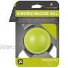TRIGGERPOINT Unisex's Handheld Massage Ball Portable Self Massage Ergonomic Handle Deep Tissue Grey and Lime One Size