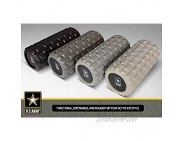 U.S. Army Foam Roller Deep Tissue Massage Roller for Trigger Point Release on Muscles Choose from 3 Greens or Black