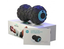 Vibe Rollers Hex Pro Deep Tissue Vibrating Foam Roller Ideal Massager For Sore Back Includes Back Pain Relief E-Guide | Use On Calf Shoulder Foot Leg muscles