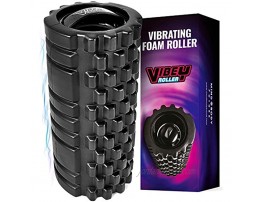 Vibrating Foam Roller. High Intensity 3 Speed Firm Density. Targets Stubborn Muscle Knots. Improves Your Recovery Mobility & Flexibility