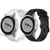 HUABAO Watch Strap Compatible with Garmin Vivoactive 4S,Adjustable Silicone Sports Strap Replacement Band for Garmin Vivoactive 4S Smart Watch