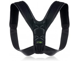 J.Creations Posture Corrector for Men and Women Adjustable and Breathable Upper Spine Support Clavicle Adjustable Back Brace Invisible Under Clothes Discreet Trainer for Spinal Alignment