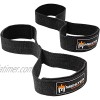 Meister FIGURE 8's Weight Lifting Straps Neoprene Padded PAIR