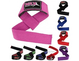 MRX Weight Lifting Bar Strap for Gym Workout Training Bodybuilding Deadlift Padded Straps Men Women