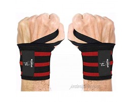 Spartan Strength Weightlifting Wrist Straps Best Support & Relieve for Gym & Crossfit Best Wrist Straps for Powerlifting Bodybuilding Strength Training Weight Lifting Men and Women