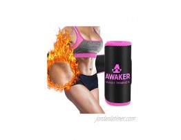 AWAKER Sweat Waist Trimmer for Women Waist Trainer Belt Sweat Band Sweat Wrap Low Back and Lumbar Support