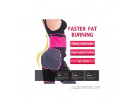 PBOX Waist Trainer for Women,3-in-1 Waist and Thigh Trimmer for Women Weight Loss