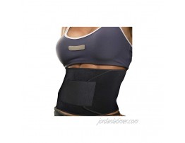 Premium Waist Trimmer Sports Tummy Trainer for Men & Women Adjustable Sweat Training Band Belt