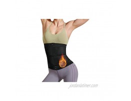 TRIWORKS Waist Trimmer-Shaper Body Slimming Waist Band-Sweat Waist Cincher Trainer Belt for Women-Girdles Workout Belt