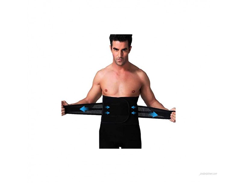 Waist Trainer for Men Workout Waist Trainer Neoprene Corset Sauna Sweat Trimmer Cincher Slimming Belly Belts