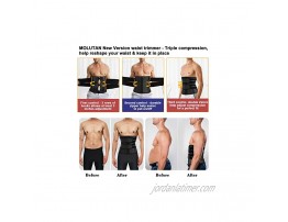 Waist Trainer Trimmer for Men Tummy Control Shapewear Neoprene Sweat Belt Slimming Body Shaper