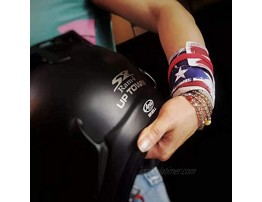 CRAZY FOXS Wrist Wraps for Powerlifting Strength Training Bodybuilding Cross Training Weightlifting Available in Multiple Designs One Size Fits All