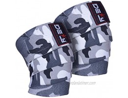 DEFY Sports Weight Lifting Knee Wraps 1 Pair for Training WODs Gym Workout Fitness & Power Lifting- Knee Straps Squats for Men & Women- 78-Compression & Elastic Support