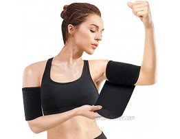 Eiqer Arm Slimmers Lose Arm Fat for Women Compression Wraps Arm Trimmers for Weight Loss 1 Pair Arm Weights Shaper Bands Adjustable Arm Trainer for Sports Workout with 1 Storage Bag