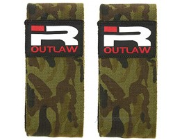 Iron Rebel Outlaw Knee Wraps Strong and Durable for Advanced Lifters Support and Stability in Squats Powerlifting Bodybuilding or Cross Training for Men and Women Pair