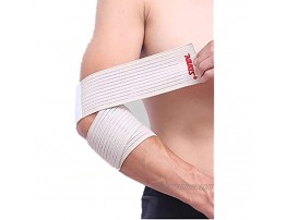 Runspeed Elastic Breathable Arm Elbow Wraps Straps Bandage Compression Brace Sleeve Support for Men Women Tennis Golf Badminton Training Bowling Fitness & Weightlifting 1 Pair