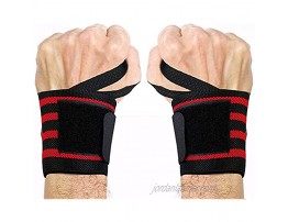 TELOGER Wrist Wraps for Weightlifting Men,Weightlifting Straps,Wrist Straps with Thumb Loops Wrist Support for Workouts Men & Women Weight Lifting Crossfit Powerlifting Strength.