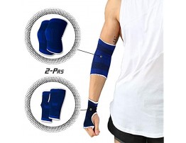 Unisex Exercise Wrist Elbow Wraps for Weightlifting Equipment Gym Workout Straps Boxing Calisthenic Vollyball Yoga Brace Training Wraps Provide Great Extensibility Wraps Non-Slip Adjustable Fabric