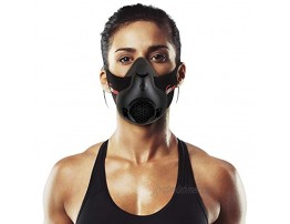 Yafeh Sports Workout Mask High Altitude Simulation For Breathing Resistance Training Increase Your Stamina for Running Biking and HIIT Cardio Fitness Workouts 16 Breathing Levels