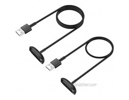 [2-Pack] Charger Cable for Fitbit Inspire 2 Not for Inspire hr or Ace 2 for Fitbit Inspire 2 Fitness Tracker Replacement Charging Cable Accessory for Fitbit Inspire 2 3.3 ft 1.0 ft