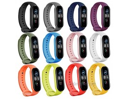 Baaletc Bands for Mi Band 5 Strap Amazfit Band 5 Strap Replacement Wristband Xiaomi Mi Band 5 Accessories Watch Band for Men Women Xiaomi 5 Wrist Band