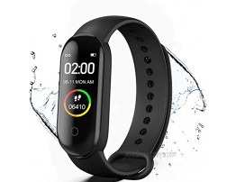 Fitness Tracker,Smart Band Bracelet M4 Health and Sports Smart Watch Fitness Activity Tracker Waterproof Watch with Heart Rate and Blood Pressure Monitor Sleep Monitor,Step Counter Calorie Counter