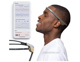 Flowtime: Biosensing Meditation Headband Meditation Tracker Heart Rate and Brainwave Sensors to Measure Breath HRV Pressure Focus and Calm States