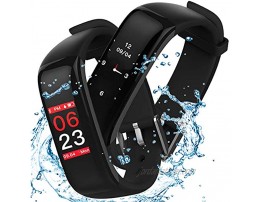 Hamshine Fitness Tracker Watch with Smart Reminder Activity Tracker with Heart Rate Tracking IP67 Waterproof Smart Band for Women Girls Men Girlfriend Boyfriend Kids