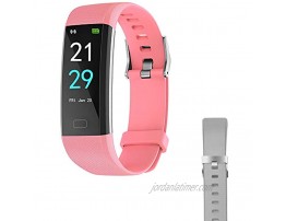 JODELA Fitness Tracker IP68 Waterproof Smart Band Wrist Watch with TPE Strap Long Battery LifeSmartband PedometerHealth Wristband for Sports Health Tracking