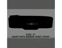 XOSS X1 Heart Rate Monitor Chest Strap Bluetooth 4.0 Wireless Heart Rate with Chest Strap Health Accessories Black Bluetooth&ant+