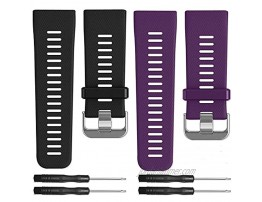 QGHXO Band for Garmin Vivoactive HR Soft Silicone Replacement Watch Band Only for Garmin Vivoactive HR No Tracker Replacement Bands Only