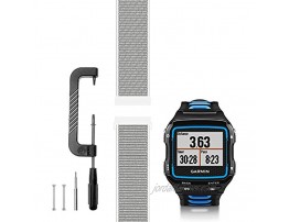C2D JOY Sport Mesh Strap Compatible with Garmin forerunner 920XT Multisport GPS Watch Band Nylon Replacement Bands Accessory 13# Medium