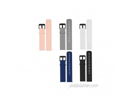 Compatible with Garmin Venu Sq Bands YOUkei Quick Release Watch Soft Silicone Sport Band Compatible with Garmin Venu Sq Smartwatch 5 Pack