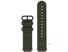 DuiGong Canvas Nylon Strap Compatible for Garmin Forerunner 225 Sport Replacement Band with Buckle