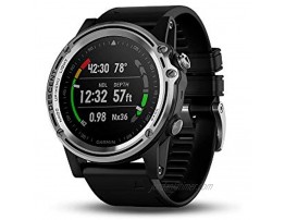Garmin Descent Mk1 Watch-Sized Dive Computer with Surface GPS Includes Fitness Features Silver Black Renewed