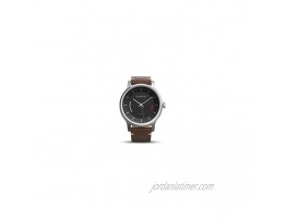 Garmin vívomove Premium Stainless Steel with Leather Band