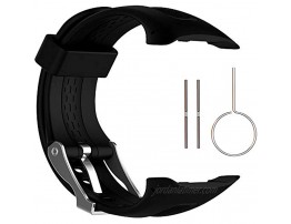 QGHXO Band for Garmin Forerunner 10 15 Soft Silicone Replacement Watch Band Strap for Garmin Forerunner 10 15 GPS Watch