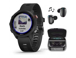 Wearable4U Garmin Forerunner 245 GPS Running Smartwatch with Included Bundle