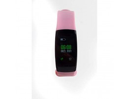 MonkeyLectric Unisex's Smartwatch FitQ-Streamline Perfect Pink one Size