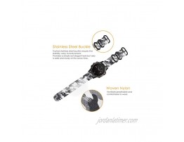 Fintie Band Compatible with Garmin Fenix 5 Soft Woven Nylon Sport Strap Replacement Wristband Compatible with Garmin Fenix 5 Plus Sapphire Edition Forerunner 935 945 Instinct Watch