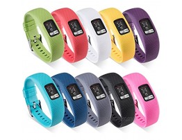 I-SMILE for Garmin Vivofit 4 Bands Original Edition Silicone Replacement Wristband Strap Accessories with Adjustable Buckle for Women Men