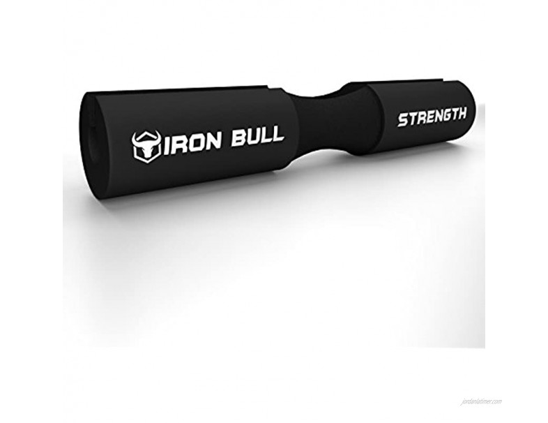 Iron Bull Strength Advanced Squat Pad Barbell Pad for Squats Lunges & Hip Thrusts Neck & Shoulder Protective Pad Support