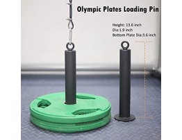 SYL Fitness Loading Pin for Olympic Weight Plates and Standard Weight Plates