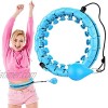 BeiLan Weighted Exercise Fitness Hoop Rings for Adult Lose Weight Kids Entertainment